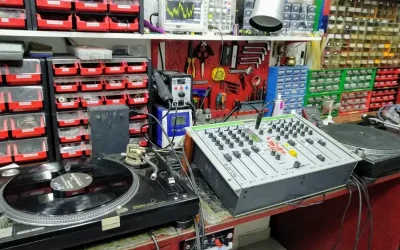 Reparación de equipo de DJ